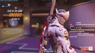 POTG! FASTEST GENJI! NECROS DOMINATIG AS GENJI - OVERWATCH 2 SEASON 10 GAMEPLAY