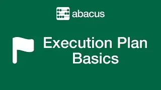 Execution Plan Basics