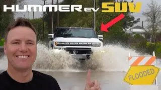 First Ride in Hummer SUV EV!