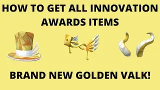 HOW TO GET ALL INNOVATION AWARDS ITEMS!! (NEW VALK)