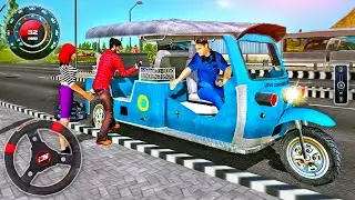 Modern Tuk Tuk Rickshaw Driving - Offroad Mountain Auto Driver - Android GamePlay