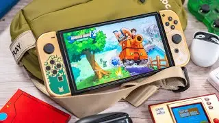 What's in my Nintendo Switch Gaming Sling Bag 2023!? The ULTIMATE Switch Bag! | Raymond Strazdas