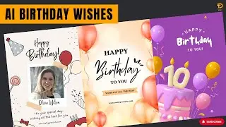 How to Create Birthday Wishes Photo | Best Ai Tool 2024