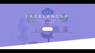 Create Personal Freelancer Website (Step One - Header)