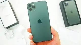 iPhone 11 Pro Max Unboxing & First Impressions! New Midnight Green