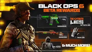 ALL 50+ FREE Black Ops 6 Beta Rewards! (FREE Operators, Blueprints, Beta Codes, & MORE!)