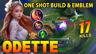 Odette Brutal One Shot Combo DMG | Build Top Global Odette ~ Mobile Legends MLBB