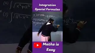 Integration Special Formulas | Integration Formula Trick 