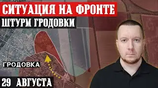 Сводки с фронта: Штурм ГРОДОВКИ и СЕЛИДОВО. Ситуация в Курской области. Бои за Синьковку (Купянск).