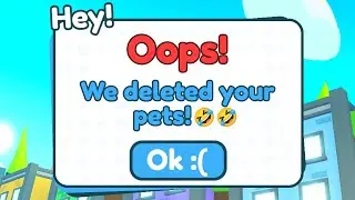 MY PETS DISAPPEARED... 😭😭 (Pet Simulator X)