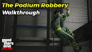 The Podium Robbery Walkthrough | Salvage Shop Guides GTA Online!!