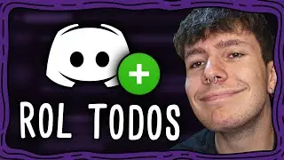 Dar un ROL A TODOS de un SERVIDOR DISCORD en 2 minutos