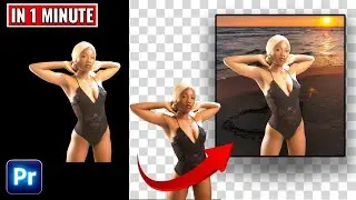 How to REMOVE BLACK BACKGROUND in Premiere Pro | Best Way