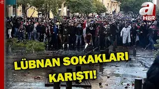 Lübnan'da Sokaklar Karıştı! Ekonomik Kriz Büyüyor! | A Haber