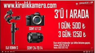 Kiralık Sony A7S2