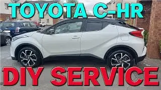 DIY SERVICING ON TOYOTA C-HR