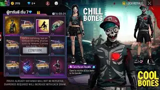 Chill Bones Bundle + Cool Bones Bundle in Faded Wheel Event Free Fire