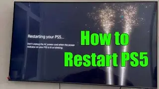 How to Restart PS5 | Restart your PlayStation®5 console