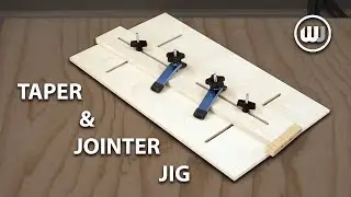 Easy Taper & Jointer Jig for the Table Saw | Plan Available