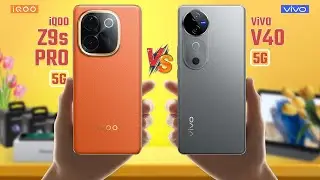 iQOO Z9s Pro Vs ViVO V40 | Full Comparison 🔥 Which One Is Best?