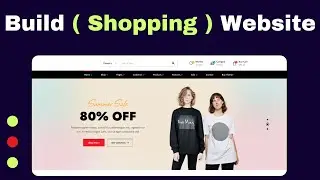 How to build a Shopping Website ( No Coding )