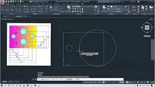 Draw a line Using Specific Coordinates in AutoCad || Draw Circle & line || 2021 || 2020 Part - 1
