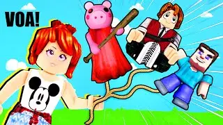TESTEI BONECOS COM FÍSICA REALISTA NO ROBLOX!