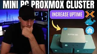 Mini PC Home Server: Proxmox Cluster w/ High Availability (Docker, Jellyfin, Home Assistant)