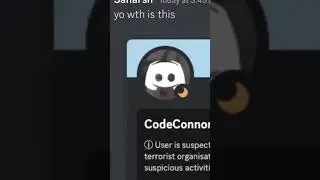How to get the discord online terrorist warning ⚠️