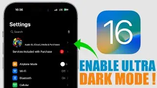 How to Enable ULTRA Dark Mode on iPhone !