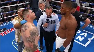 ANTHONY JOSHUA (UK) vs ANDY RUIZ JR (USA) TKO FIGHT