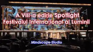 Spotlight Festival Bucuresti Mindscape videomapping