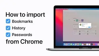 How to import bookmarks, history, and passwords to Safari from Chrome on your Mac — Apple Support