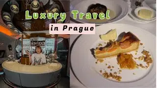 Luxury Travel Vlog in Prague |  Got Upgraded to First Class Emirates for FREE