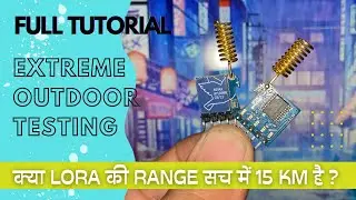 RYLR998 LORA Module Range Testing and Tutorial