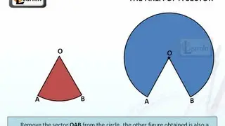 Area of a sector of a circle - Mathematics