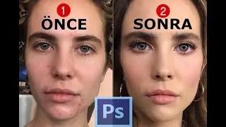 Photoshop SİVİLCE TEMİZLEME ve OBJE yok etme ( CS6 ile Sesli Anlatım ) 2020