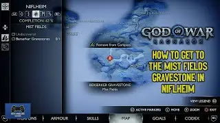 God Of War Ragnarok - How To Get To The Mist Fields Berserker Gravestone In Niflheim