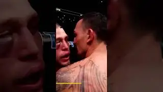 ❤️ Respect between Max Holloway & Brian Ortega after WAR