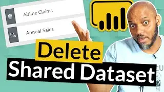 Power BI shared dataset NOT DISAPPEARING!