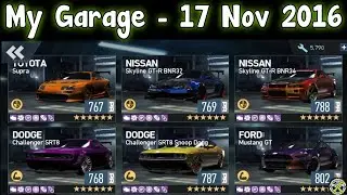 Need for Speed: No Limits | My Garage | 17 November 2016