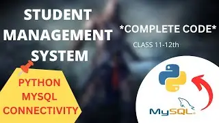 Part-2 Student Management System *Complete Code*