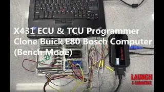 LAUNCH X431 ECU Programmer Clone Buick E80 on Bench- launchx431.fr