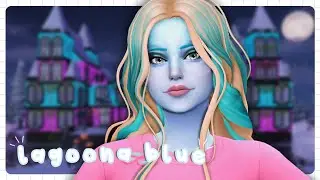 LAGOONA BLUE 🌊 | Los Sims 4 Crear Un Sim Monster High + CC List