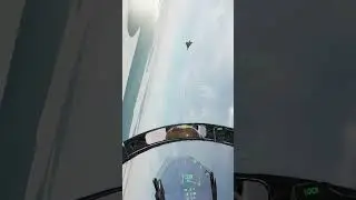 DCS  Intense Turning Battle - F 18 vs Mirage 2000 - Who Can WIn? Amazing Dogfight #shorts #dcs #f18