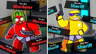 Murder Mystery SHERIFF vs MORDERER (Funny Moments)