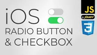 iOS Style Animated Radio Buttons & Checkbox (CSS, jQuery)