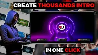 ☑️ Create Thousands Intro In One Click || how to make youtube intro || create intro online free