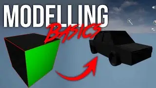 UE5 Basic MODELLING Tutorial [1] | How to model a CAR