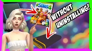 How to move The Sims 4 without uninstalling?